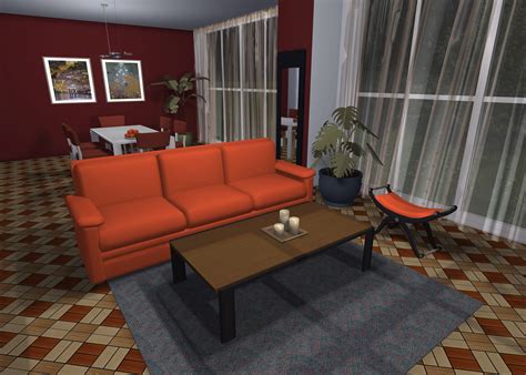 Red Couch Interior Design Software Home Design Software Living Room