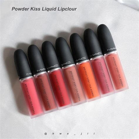 Son Kem Mac Powder Kiss Liquid Màu 995 Fashion Sweetie 5ml Đỏ Trầm Mỹ Phẩm ĐẸp Xinh