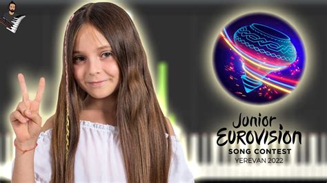 Laura To The Moon Poland 🇵🇱 Junior Eurovision 2022 Piano