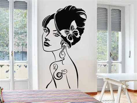 Sexy Beautiful Woman Art Wall Sticker Home Special Modern Decorative