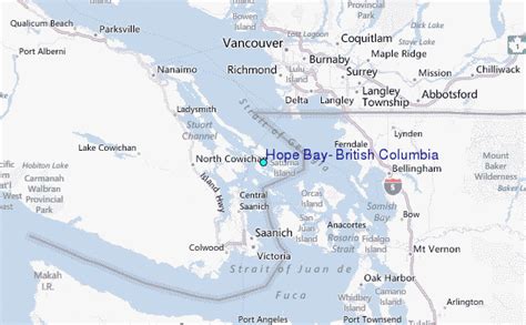 Hope Bay British Columbia Tide Station Location Guide
