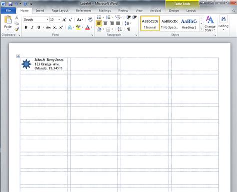 Here are the steps for making your word envelope template: How to Create a Microsoft Word Label Template - Label ...