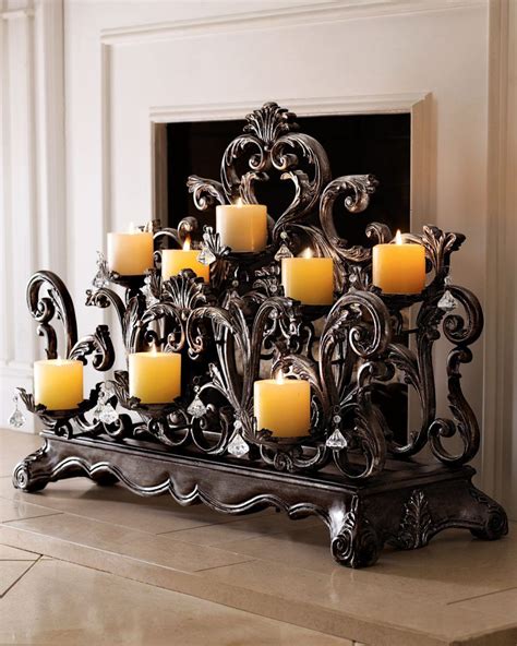Candle Displays For Fireplaces 12 Lovely Candle Designs Ideas