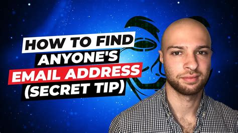 How To Find Anyones Email Address 2021 Secret Tip Youtube