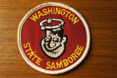 Vintage Good Sam Club Washington State Samboree Patch Gem