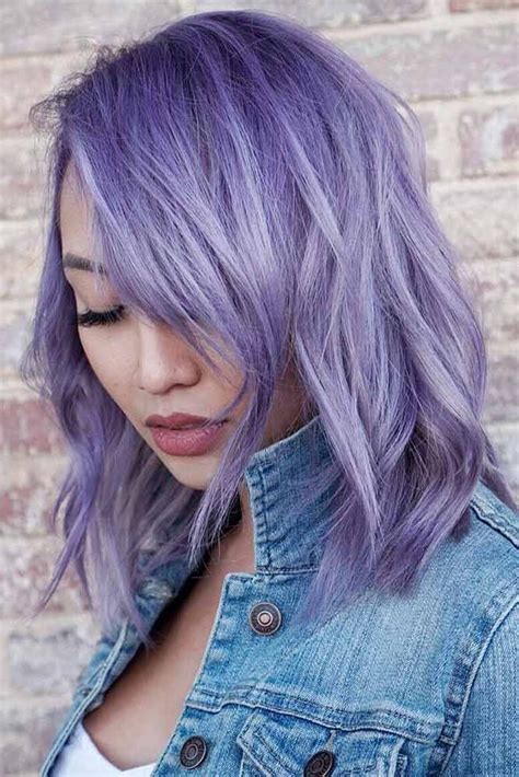 34 Light Purple Hair Color Ideas Purple Ombre Hair Light Purple Hair