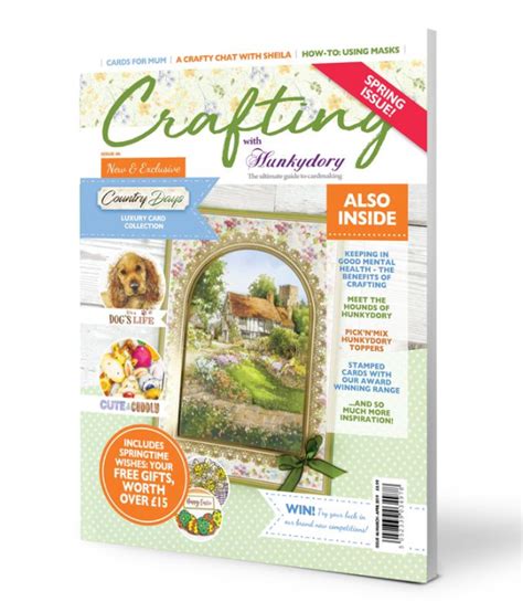 Crafting With Hunkydory Project Magazine Issue Towercrafts