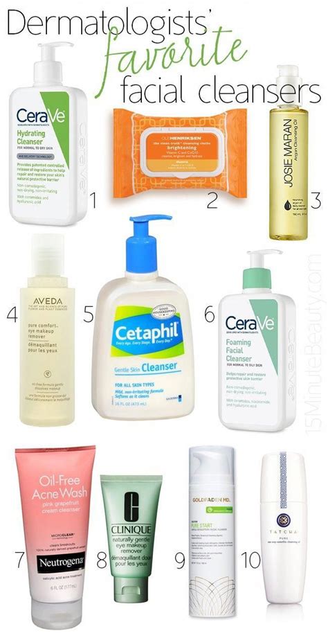 Dermatologists Favorite Facial Cleansers They Share Their Opinions