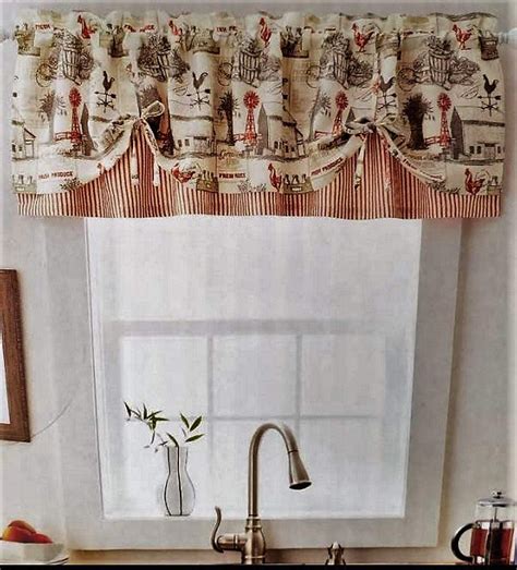 Prarie Home Farmhouse Window Valance Amazonca Home And Kitchen
