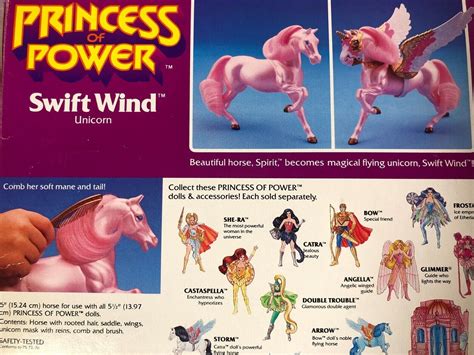 She Ra Princess Of Power Swift Wind Horse Unicorn Nrfb Sealed 1984