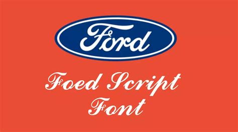 Ford Font Free Download Free Fonts Vault