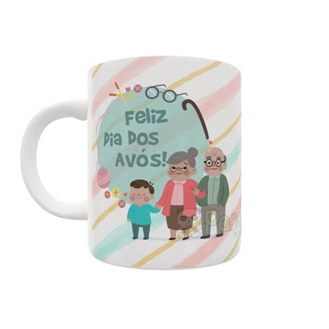 Meu nome é ligia alves, e sou apaixonada pelo mundo criativo, o intuito deste blog é. Caneca Personalizada Dia dos Avos 030 no Elo7 | Panda ...