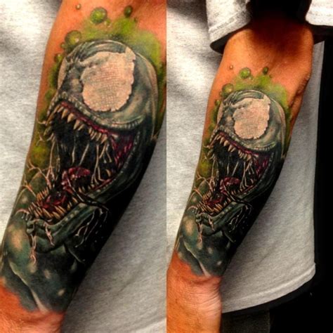 See more ideas about venom tattoo, venom, marvel tattoos. Venom tattoo by Kris Bushing, Undead Ink, Oceanside, NY ...