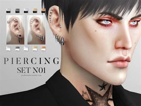 Necklace Ultimate Collection Sims 4 Piercings Sims 4