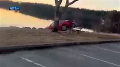 Driver Not Hurt After Car Plunges Into Lake Massabesic In Auburn