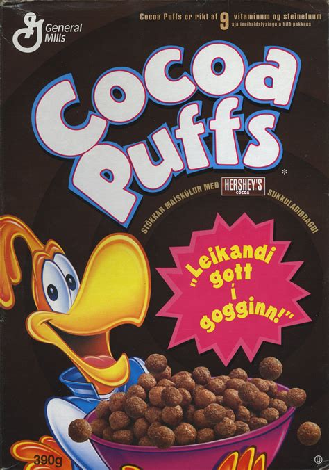 Cocoa Puffs General Mills Marketing Inc Best Cereal Kids Cereal