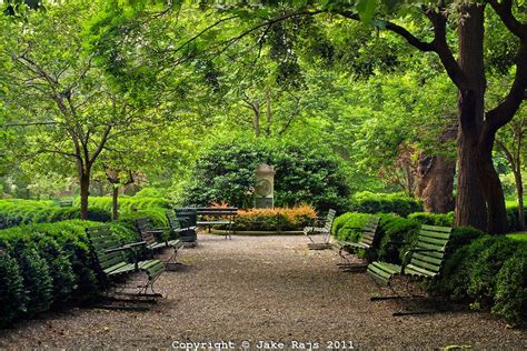 Gramercy Park Is A Small Private Park In Manhattan New York City New
