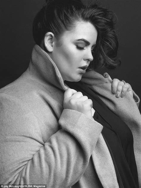 size 22 model tess holliday goes high fashion for slink magazine daily mail online