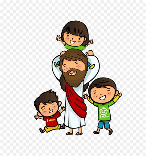 Bible Child Clip Art Jesus Vector Png Download 16001600 Free