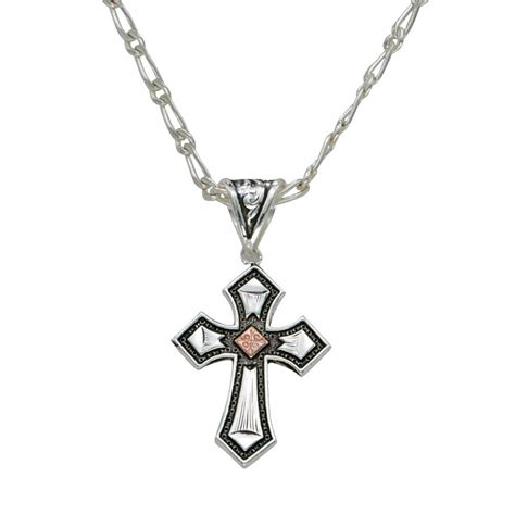 Cross Necklace For Men Cattle Kate