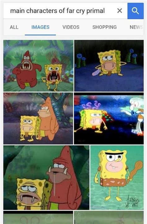 Far Cry Primal Characters Spongegar Primitive Sponge Caveman