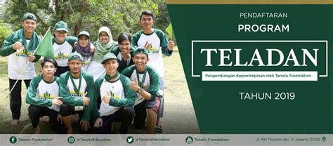 Program Teladan Tanoto Foundation 2019 Tanoto Foundation