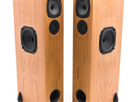 Rega Rs5 Floorstanding Speakers Cherry Pair Rs 5 21135 Full Range