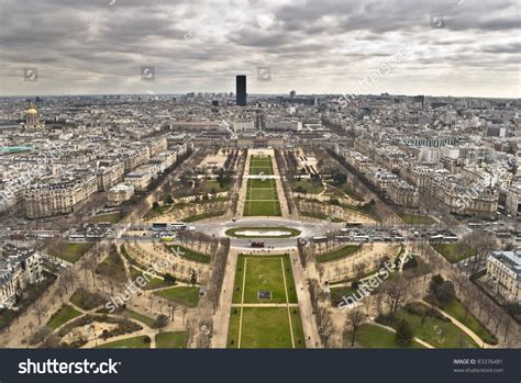 When Staying On Top Eiffel Tower Stock Photo 83376481