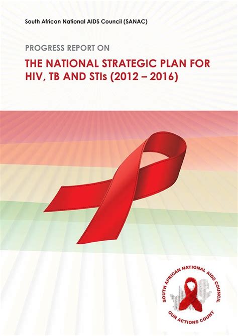 Progress Report National Strategic Plan On Hiv Stis And Tb 2012