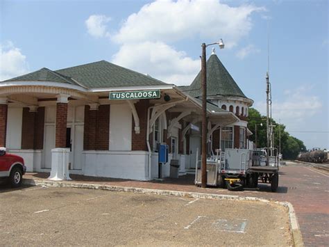 Tuscaloosa Al Train Station Built 1911 By Southern Railr Flickr