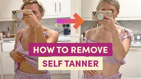 3 Steps To Remove Self Tanner Fast I COCO EVE YouTube