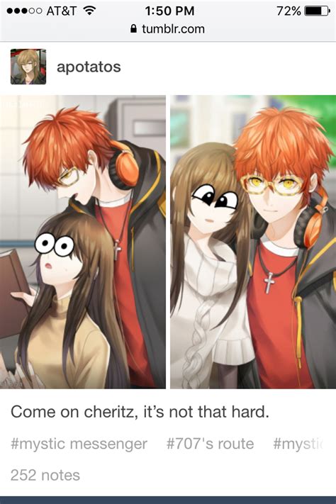 Pin On Mystic Messenger ⃛ヾ๑ ๑ Otome Game