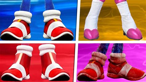 Sonic The Hedgehog Movie Choose Your Favourite Shoes Sonic Movie 3 Amy