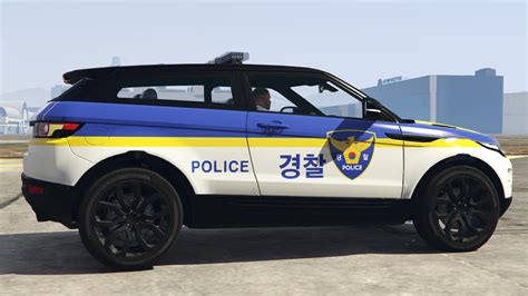 South Korean Police Car