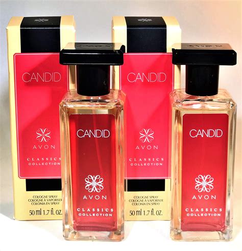 Avon Candid Classics Collection Cologne Spray Lot Of 2