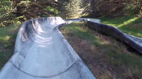 Alpine Slide Pov At Seven Springs Ski Resort Youtube
