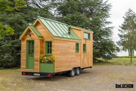 Anne Claires Green Titmouse Thow By Baluchon Tiny House Camper Tiny