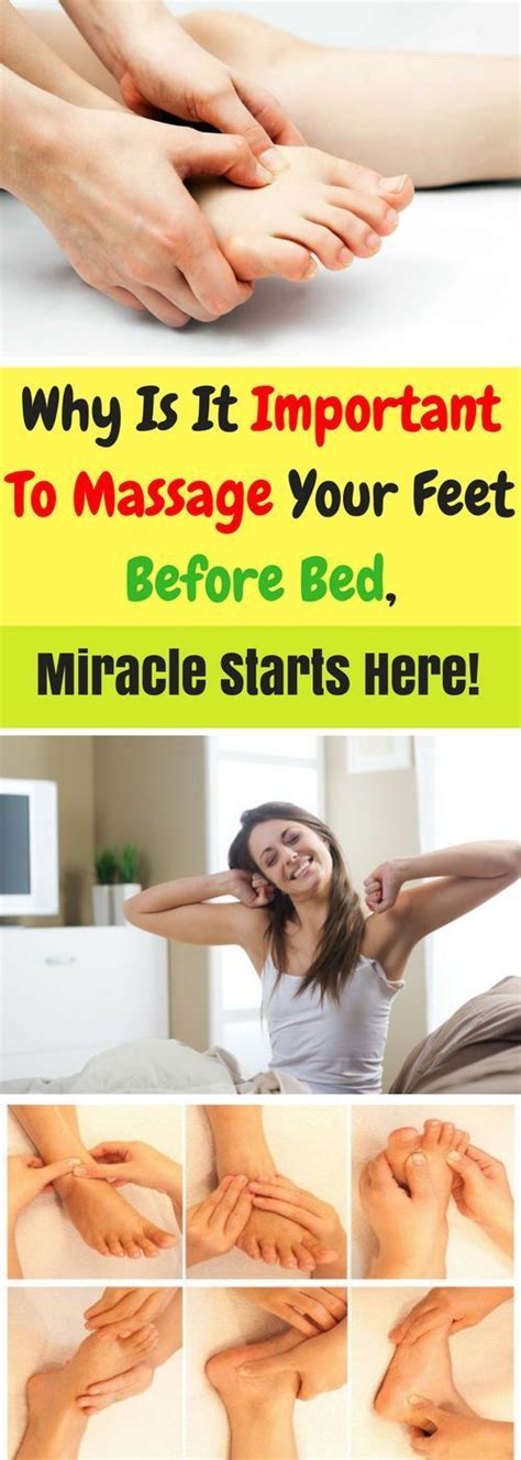 Why Is It So Important To Massage Your Feet Before Bed The Miracle