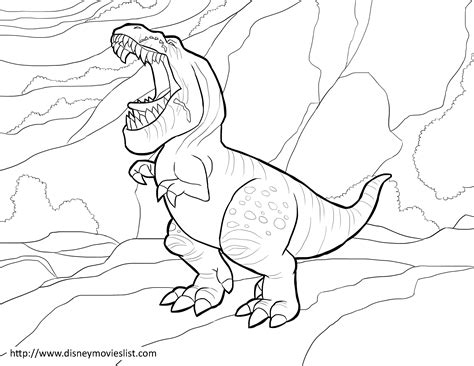 Download The Good Dinosaur Coloring Pages - GetColoringPages.com