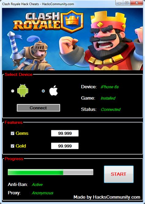 100% working and tested on all devices. Clash Royale Hack Cheats | HacksCommunity