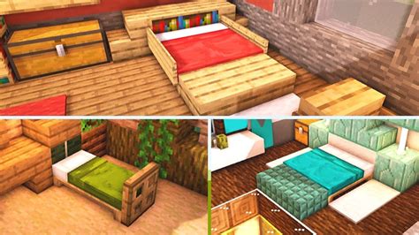 11 Minecraft Bedroom Design Ideas To Build For Your House Tutorial