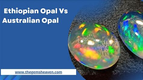 Ethiopian Opal Vs Australian Opal By Thegemsheaven Medium