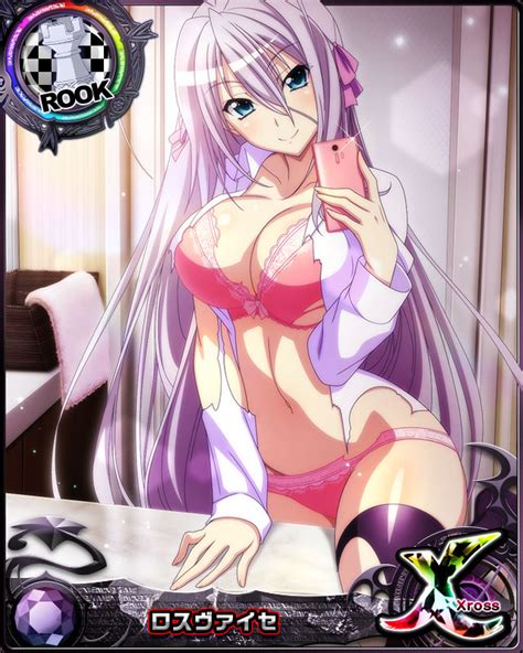 341201123 Selfie V Rossweisse Rook High School Dxd Mobage Game