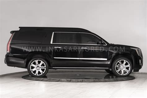 Cadillac Escalade Chairman Package Armored Limousine For Sale Inkas