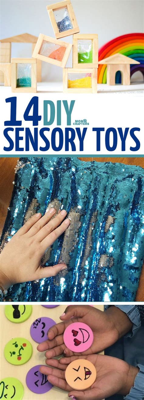 Make These Cool Toys For Sensory Play Diy Sensory Toys Diy Ts For