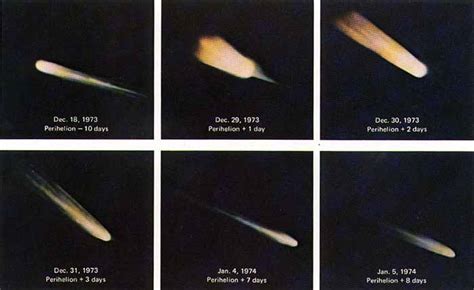 Terakhir kali kemunculannya adalah pada tahun 1986. Jenis-Jenis Komet | BIOLOGIPEDIA