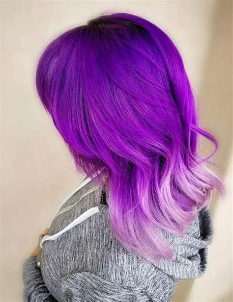 22 Breathtaking Purple Ombre Hair Color Ideas Purple Ombre Hair Hair