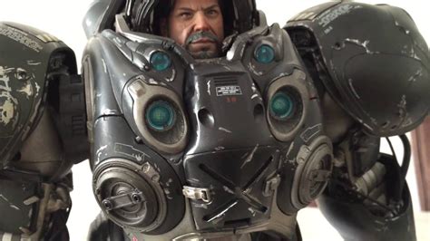 Jim Raynor Starcraft 2 Sideshow Collectibles Detailed