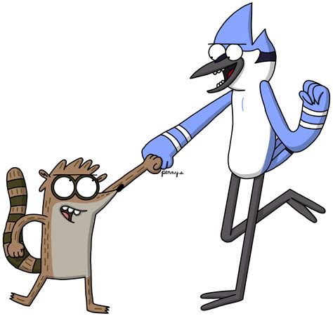 Cn Collab Entry 2 Mordecai And Rigby By Majorstarlight On Deviantart