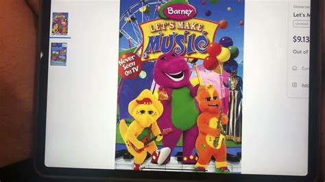 Barney Lets Make Music Funding Credits Youtube